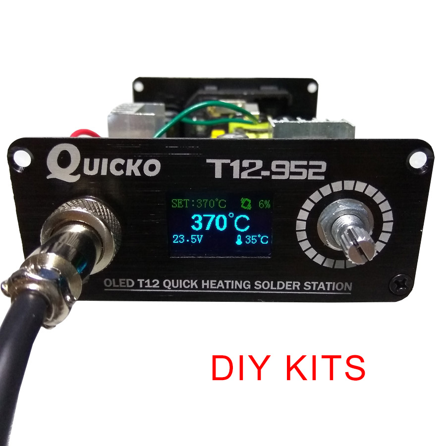 T12 Soldering Station Oled - QUICKO T12 STC-OLED пайки паяльная станция